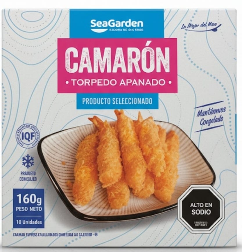 CAMARON APANADO TORPEDO (500 GR)